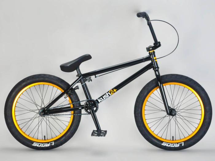 black bmx bike
