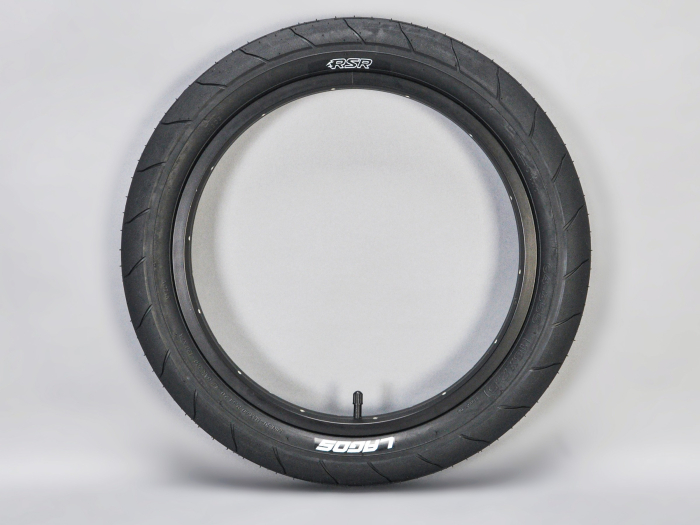 RSR 18 inch BMX tires Black - PAIR