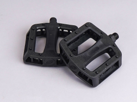 9/16 inch BMX bike pedals - black pedals
