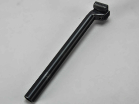 Long seat post in black