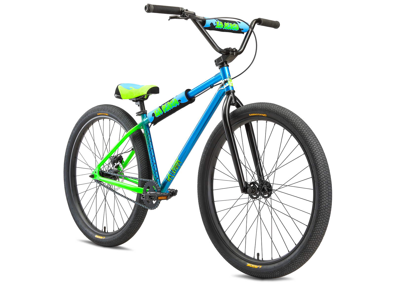 La Plaga Bomma ST Blue Green wheelie bike
