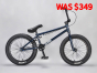 Gusta Black 18 inch BMX Bike