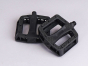 9/16 inch BMX bike pedals - black pedals